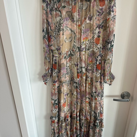 Summer Sale: Lightly worn long sleeve maxi dress - Picture 7 of 7